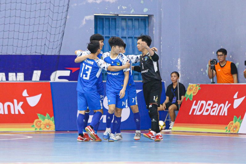 Giải futsal VĐQG 2023: Sahako và Khánh Hòa dẫn đầu sau vòng 1