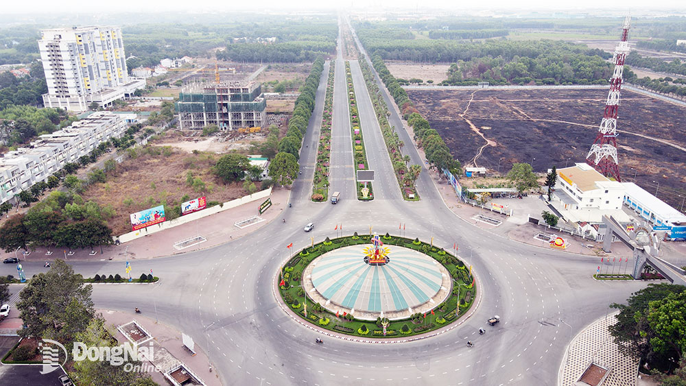 Đồng Nai đang triển khai lập hồ sơ điều chỉnh quy hoạch chung đô thị mới Nhơn Trạch đến năm 2045 để phù hợp với tình hình phát triển mới. Ảnh: P.Tùng