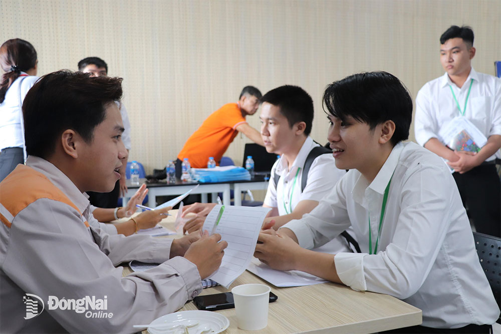 Phỏng vấn giữa sinh viên và các doanh nghiệp Nhật Bản tại Đồng Nai