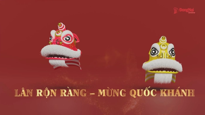 Lân rộn ràng - mừng Quốc khánh