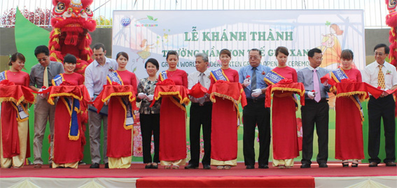 Khánh thành trường mầm non trị giá 3 triệu USD