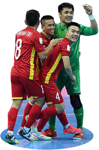 Thủ môn Hồ Văn Ý và đồng đội