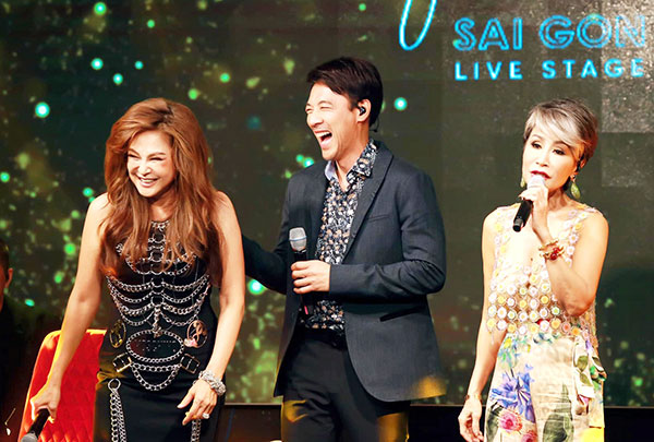 Lưu Bích - Tô Chấn Phong - Khánh Hà hát tại TP.HCM